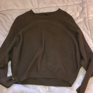 Dark green sweater